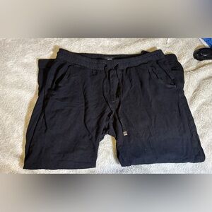 Ardene Black Elastic Waist Shorts